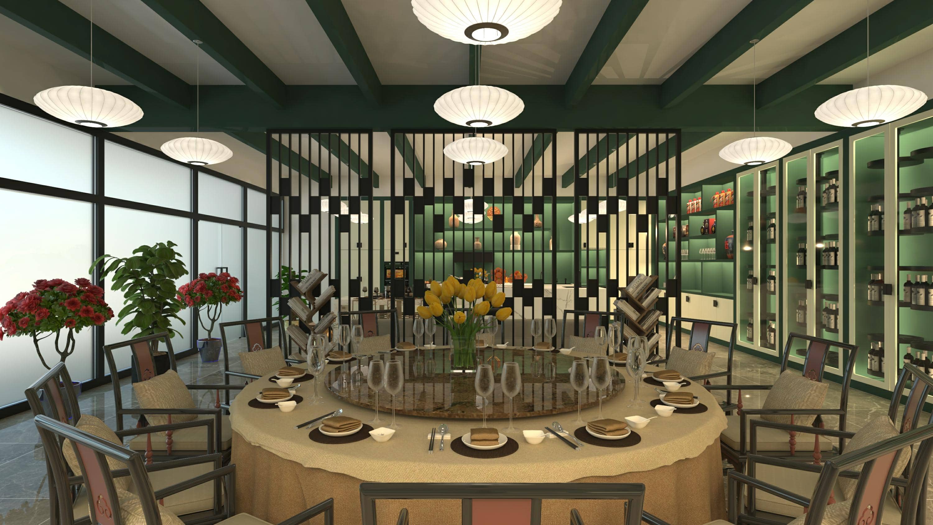 Chinese Cabinet & Western Cabinet