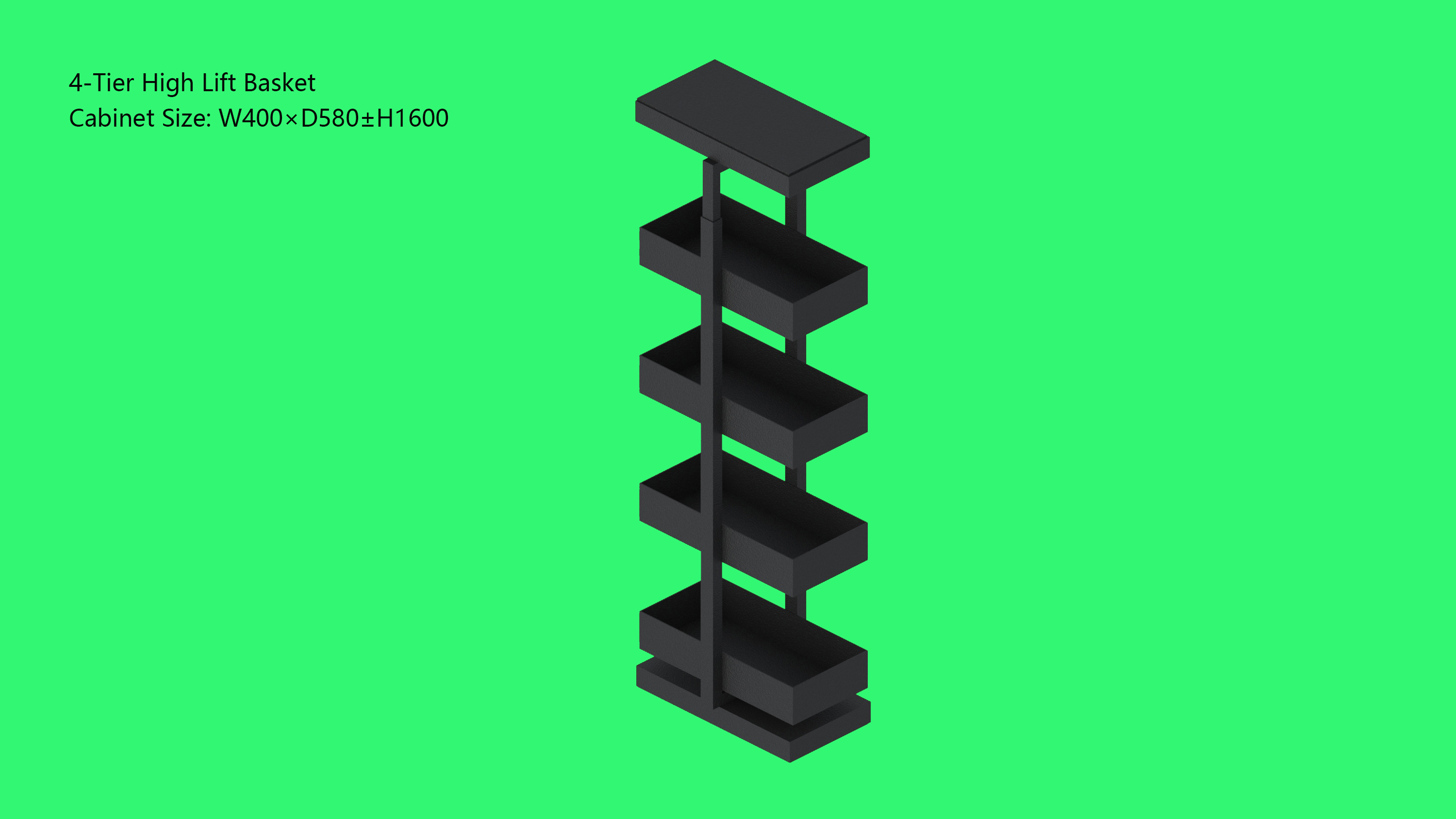 Four-tier Lift Basket-C