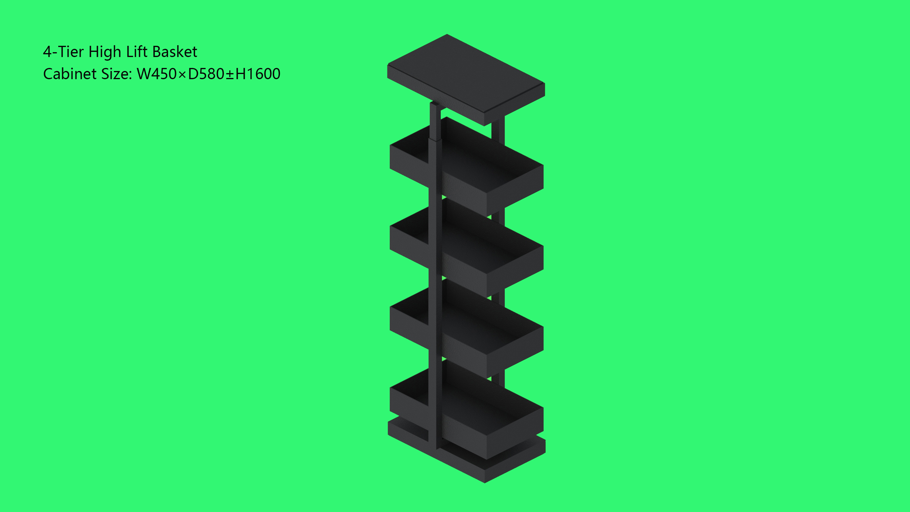 Four-tier Lift Basket-C