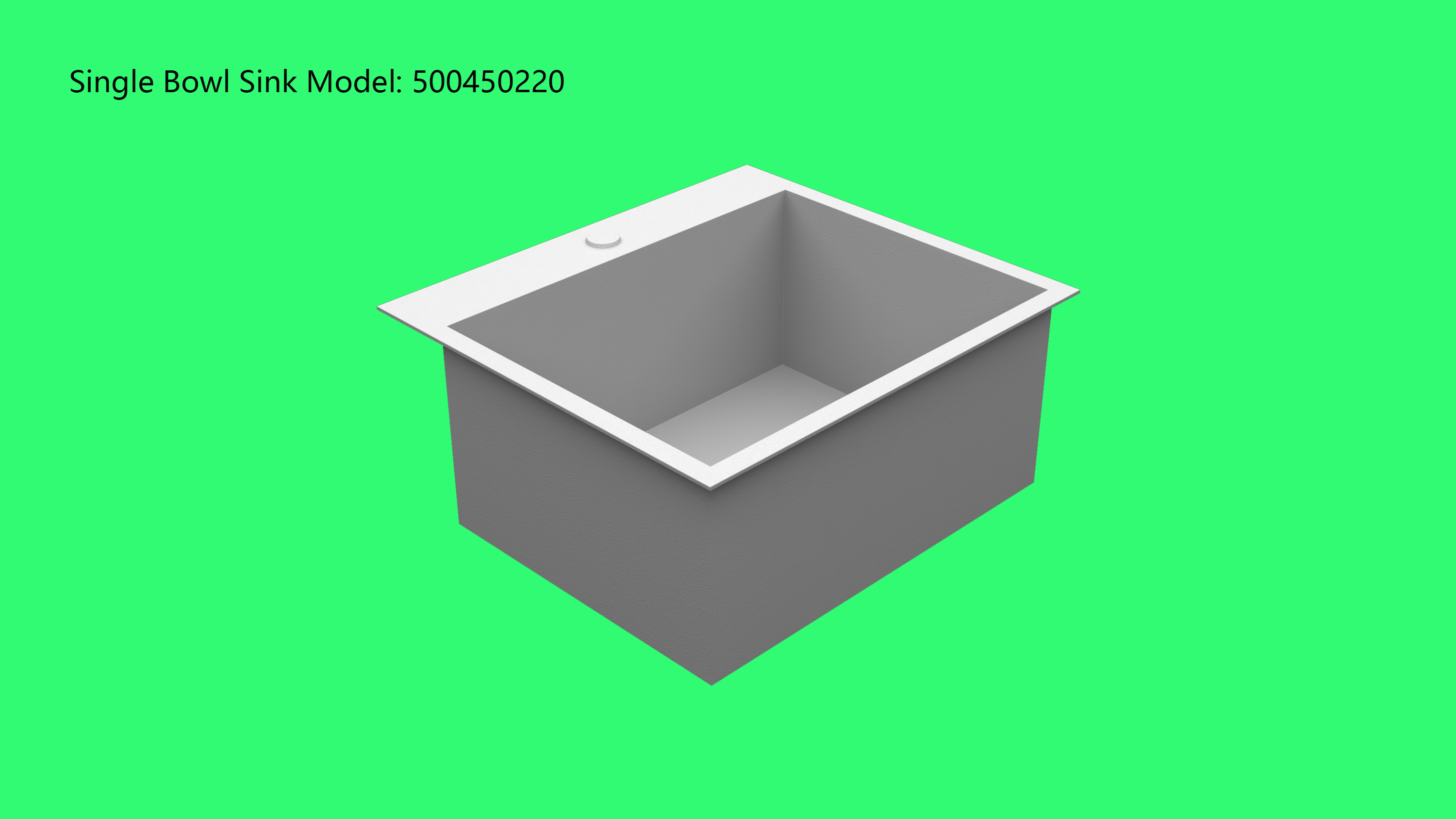 Weld-free Undermount Sink Model C