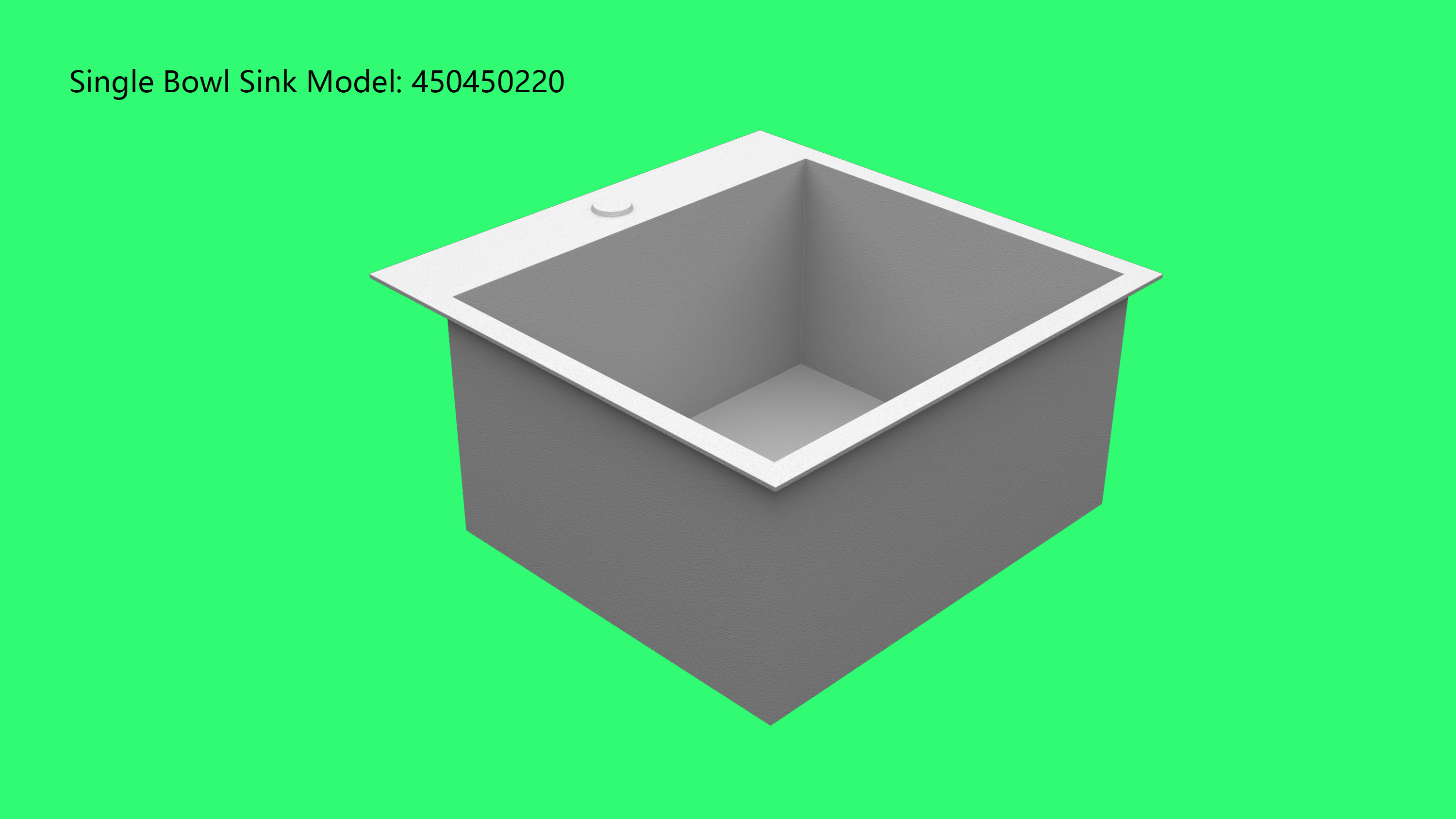 Weld-free Undermount Sink Model C