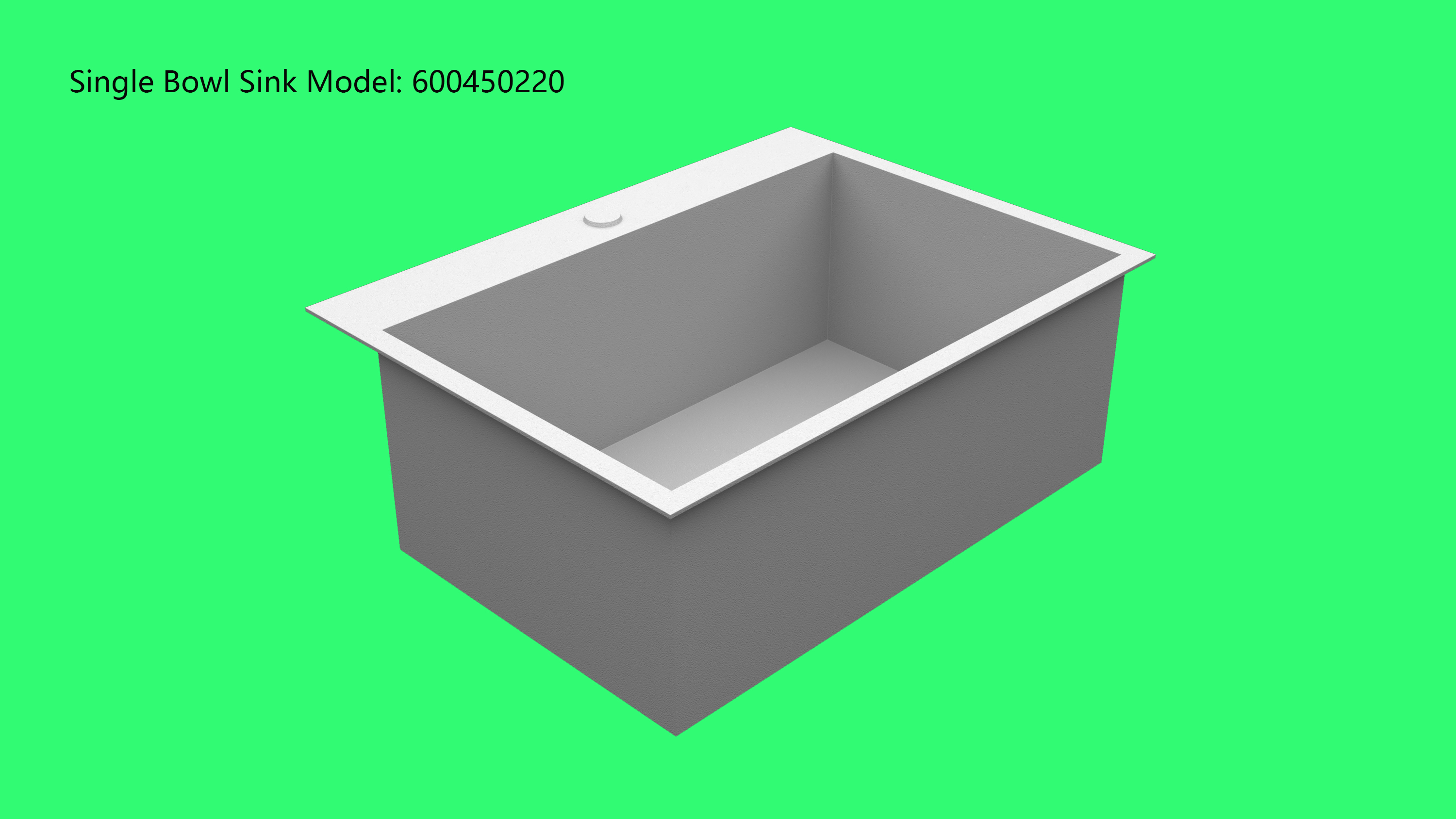 Weld-free Undermount Sink Model C