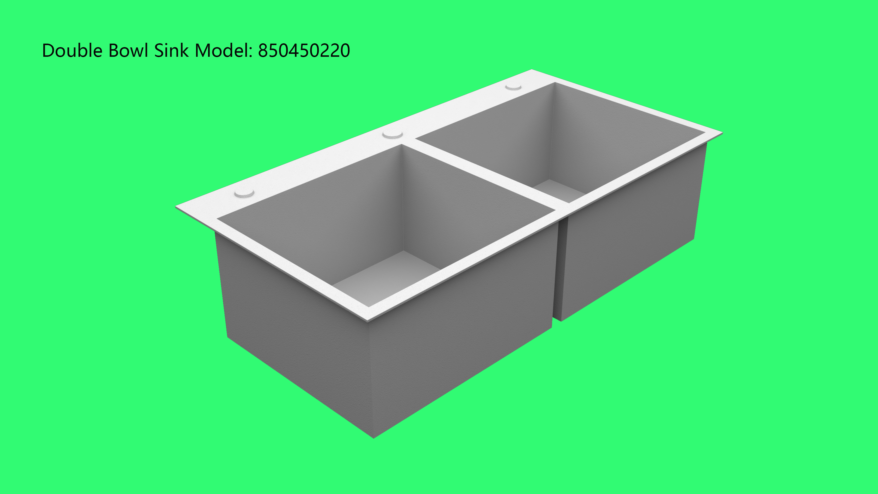 Weld-free Undermount Sink Model C
